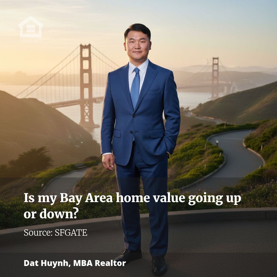 Is my Bay Area home value going up or down?